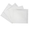 Karat 9 in x 9 in White Beverage Napkins, PK4000 KN-B99-1W